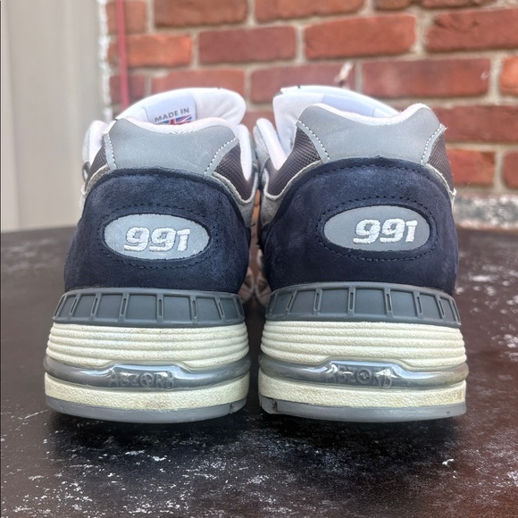 New Balance 991 Men’s White and Gray Sneakers size 11 made in England - Picture 8 of 10